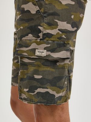 Mens Cargo Twill Short:Smooth Military Camo:S alternative view 5