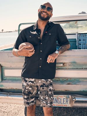 Men's Relaxed Stretch Poplin Shirt