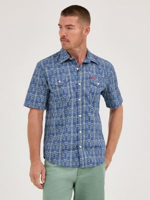 Men's Print Camp Shirt