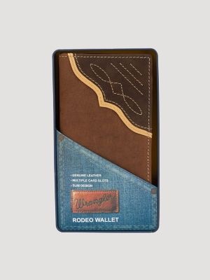 Contrast Corner Rodeo Wallet