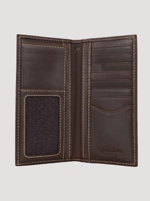 Leather Boot Stitch Rodeo Wallet