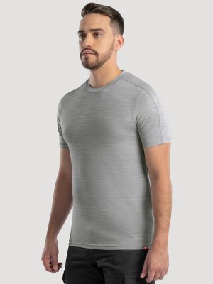 Men's Performance Crew Neck T-Shirt in Mirage Grey