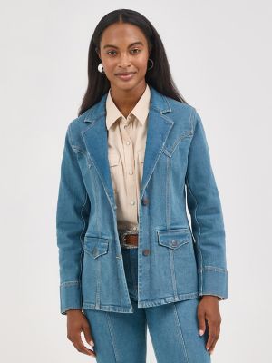 Women's Wrangler Denim Blazer