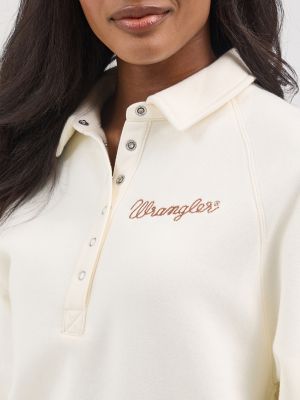 Women's Wrangler Retro® Half-Snap Collared Pullover