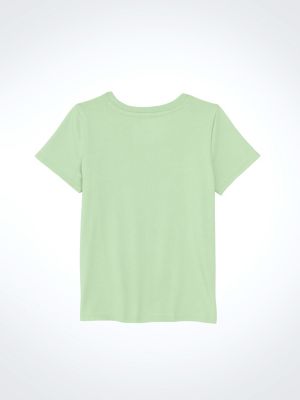Girl's Wrangler Western Graphic Tee in Groovy Green