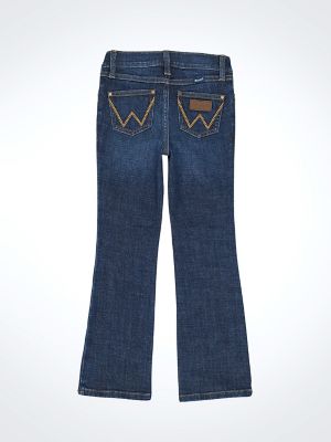 Girl's Wrangler Retro® Bootcut Jean (4-18) in Ada alternative view