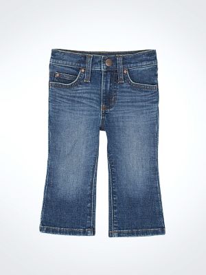 【U LAN】Search cut zipper bootcut denim Little Girl's W Stitched Bootcut Jean | NEW & FEATURED