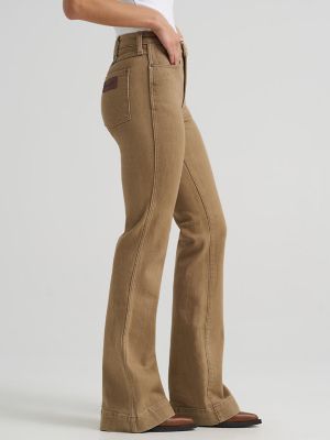 Women's Wrangler Retro&reg; Bailey High Rise Colorwash Trouser Jean in Emersyn