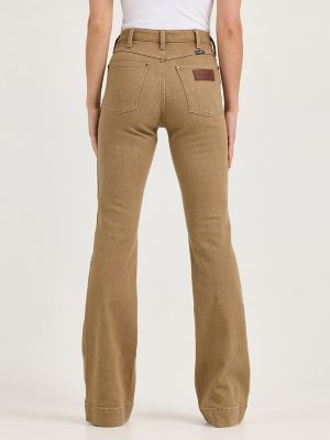 Women's Wrangler Retro® Bailey High Rise Colorwash Trouser Jean in Emersyn