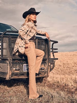 Women's Wrangler Retro® Bailey High Rise Colorwash Trouser Jean