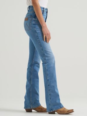 Women's High Rise Rodeo Bootcut Wrangler Riding Jean