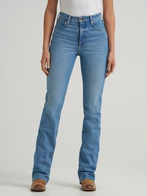 Women's High Rise Rodeo Bootcut Wrangler Riding Jean