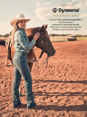 Women's High Rise Rodeo Bootcut Wrangler Riding Jean