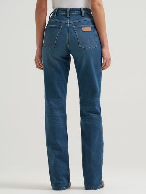 Women's High Rise Skylar Relaxed Bootcut Wrangler Riding Jean
