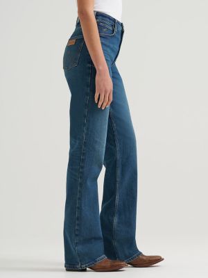 Women's High Rise Skylar Relaxed Bootcut Wrangler Riding Jean