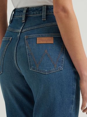 Women's High Rise Skylar Relaxed Bootcut Wrangler Riding Jean