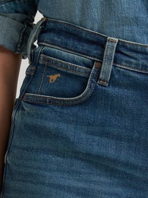 Women's High Rise Skylar Relaxed Bootcut Wrangler Riding Jean