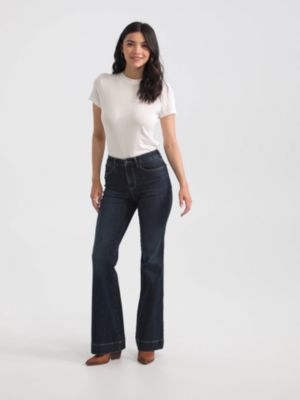 Women's Wrangler BESPOKE High Rise Trouser Jean in Alexandra alternative view