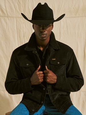 Men's Wrangler® Cowboy Cut® Sherpa Lined Corduroy Jacket
