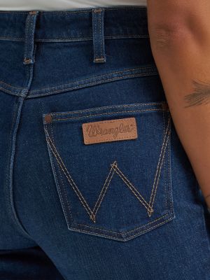 Women's High Rise Rodeo Bootcut Wrangler Riding Jean in Kayla