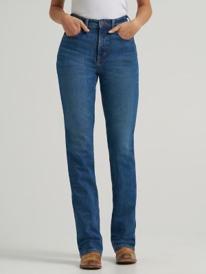 Women HR Rodeo Bootcut Wrangler Riding Jean:Lillian:27:34 alternative view 5