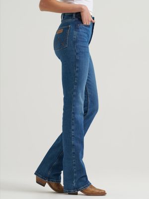 Women HR Rodeo Bootcut Wrangler Riding Jean:Lillian:27:34 alternative view 6
