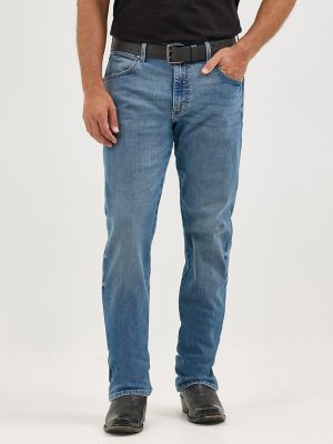 Men's Wrangler Retro® Slim Fit Straight Leg Jean in Gralin