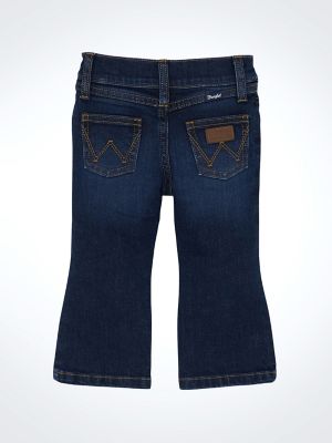 Little Boy's Stitched Pocket Western Jean in Bunkhouse