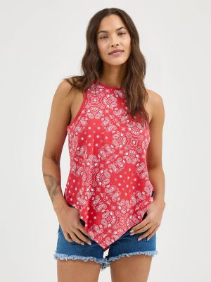 Women's Wrangler Allover Bandana Print Tank