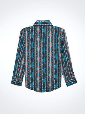 Boy's Checotah Long Sleeve Western Snap Shirt