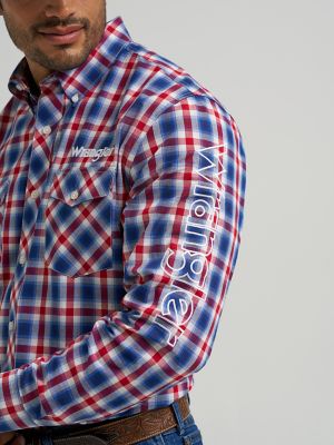 シャツ WRANGLER / TARTAN CHECKED FLEECE LONG SLEEVE BUTTON SHIRTS Amazon.com: Wrangler Authentics Men's Long Sleeve