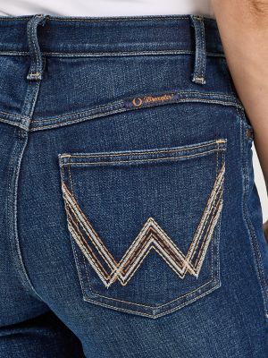 Women's Wrangler® Ultimate Riding Jean Willow Mid-Rise Bootcut in Andrea