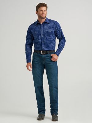 Men's 20X® Competition Advanced Comfort Long Sleeve Two Pocket Western Snap Shirt