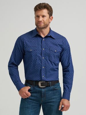 Men's 20X® Competition Advanced Comfort Long Sleeve Two Pocket Western Snap Shirt