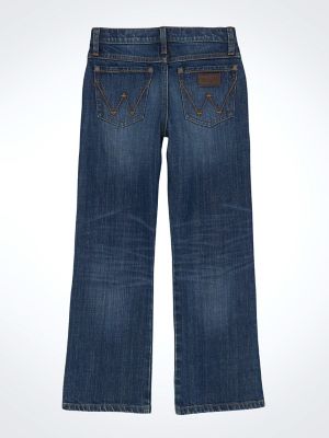 Boy's Wrangler Retro® Relaxed Bootcut Jean (4-20) in Jackson Hole