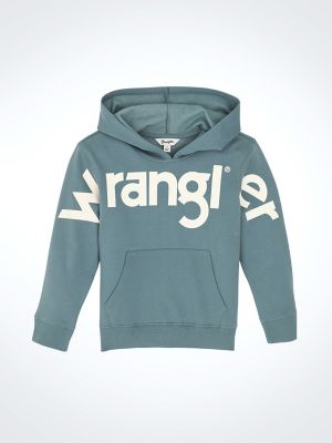 Girl's Wrangler Bold Logo Hoodie | Wround-Up Event | Wrangler®