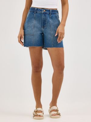 Women's High Rise Carpenter Short in Carolina