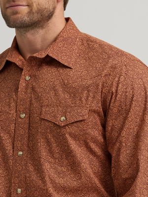 Men's 20X&reg; Competition Advanced Comfort Long Sleeve Two Pocket Western Snap Shirt