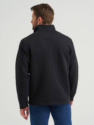 再入荷商品 Quilted Quarter-Zip Strait George Men's Pullover NEW | トップス
