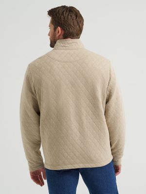 Men's George Strait Quarter-Zip Quilted Pullover | NEW