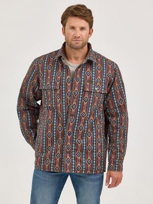 Men's Reversible Quilted Shirt Jacket | NEW & FEATURED