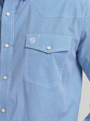 Wrangler&reg; George Strait&trade; Troubadour Long Sleeve Western Snap Shirt