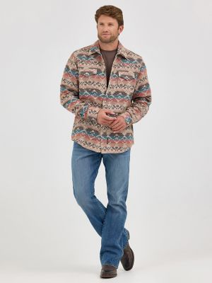 ジャケット・アウター NOUNLESS REVERSIBLE JACQUARD KNIT SHIRT REVERSIBLE JACQUARD KNIT SHIRT – NOUNLESS