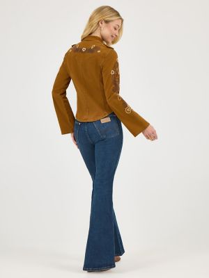 Wrangler x Lainey Wilson Embroidered Utility Jacket in Monk’s Robe alternative view 5