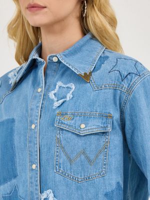 Wrangler x Lainey Wilson Starry Western Snap Shirt