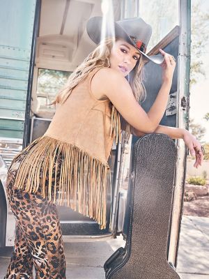 Wrangler x Lainey Wilson Festival Fringe Vest