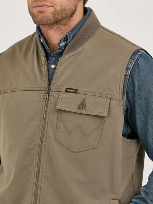 Men's Wrangler Quilt Lined Rancher Vest | NEW & FEATURED