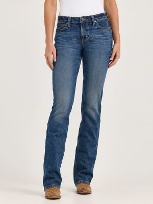 Women's Wrangler Retro® Mae Mid Rise Bootcut Jean in Isabella