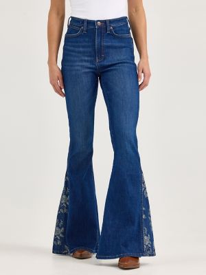 Women's Wrangler Retro® Bailey High Rise Pieced Trumpet Flare Jean in Melody
