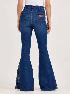 Women's Wrangler Retro® Bailey High Rise Pieced Trumpet Flare Jean in Melody